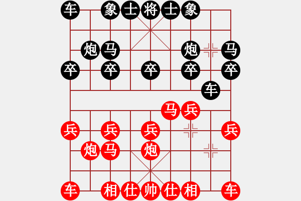 象棋棋譜圖片：自戰(zhàn)大刀剜心 - 步數(shù)：10 