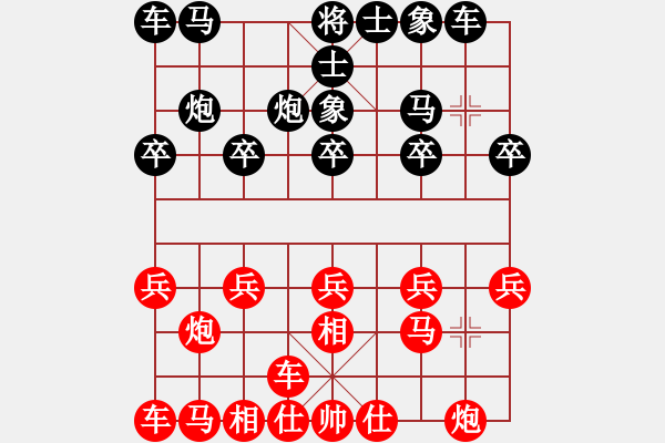 象棋棋譜圖片：玄機(jī)逸士 先勝 張雨晴的 iPad - 步數(shù)：10 