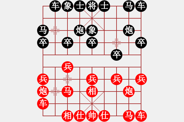 象棋棋譜圖片：jzlr(9星)-和-超級(jí)黨曉陽(yáng)(9星)相角脫 - 步數(shù)：10 