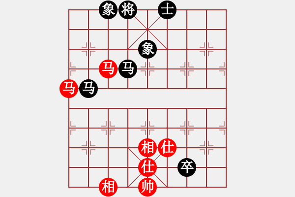 象棋棋譜圖片：jzlr(9星)-和-超級(jí)黨曉陽(yáng)(9星)相角脫 - 步數(shù)：100 