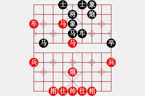 象棋棋譜圖片：怕就不來(3舵)-和-bbboy002(2舵) - 步數(shù)：60 