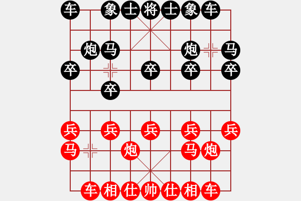 象棋棋譜圖片：蘇雅琳先勝秋水山人_專治直男 - 步數(shù)：10 