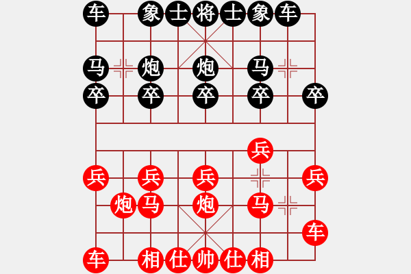 象棋棋譜圖片：csjq(1段)-勝-雄鷹展翅飛(3段) - 步數(shù)：10 