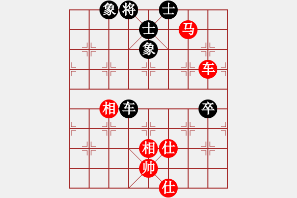 象棋棋譜圖片：單核想上山(月將)-和-其木中其木(日帥) - 步數(shù)：100 