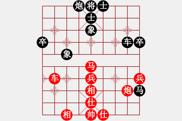 象棋棋譜圖片：糊涂賽鴿(8段)-和-zzspj(7段) - 步數(shù)：100 