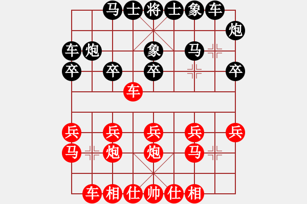 象棋棋譜圖片：17第3屆傅山杯第2輪 王禹博 負(fù) 馬惠城 - 步數(shù)：20 