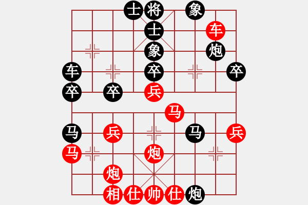 象棋棋譜圖片：棋壇毒龍(8段)-負(fù)-豬頭三(3段) - 步數(shù)：40 