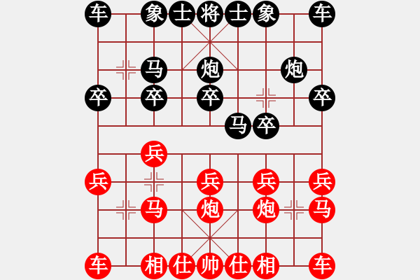 象棋棋譜圖片：安徽 馬維維 和 無(wú)錫 劉群力 - 步數(shù)：10 