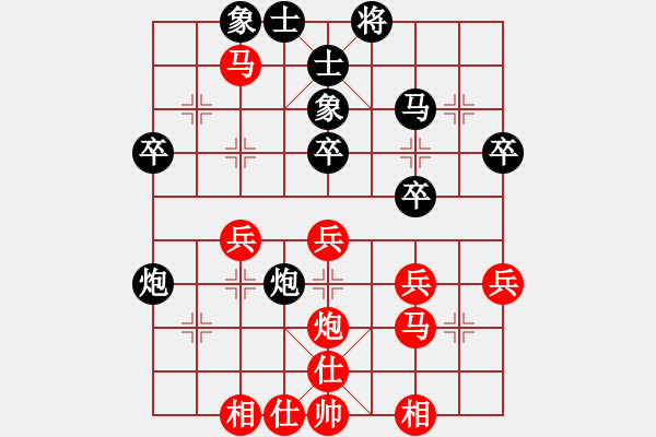 象棋棋譜圖片：北極星辰(2段)-負(fù)-把酒向青天(6段) - 步數(shù)：50 