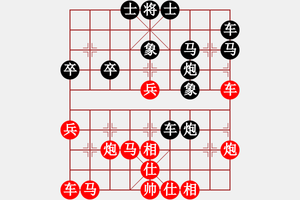 象棋棋譜圖片：天帝之王(月將)-負(fù)-象棋勢家(日帥) - 步數(shù)：40 