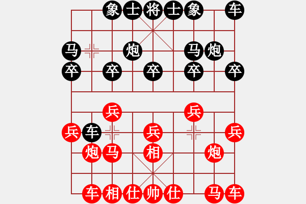 象棋棋譜圖片：bbboy002(5級)-勝-mmrs(8級) - 步數(shù)：10 