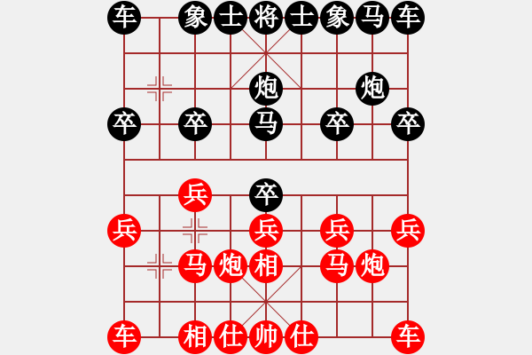 象棋棋譜圖片：天天華山論劍不醉不歸業(yè)5-2先負(fù)太守棋狂2017?4?18 - 步數(shù)：10 