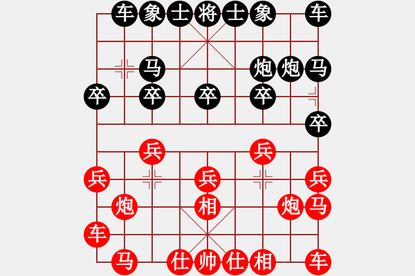 象棋棋譜圖片：棋霸(6級)-負(fù)-溶光照(9級) - 步數(shù)：10 