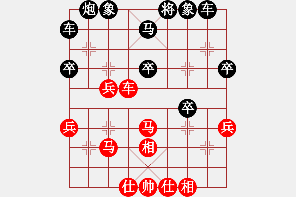 象棋棋譜圖片：東方不敗[紅] -VS- 創(chuàng)意總監(jiān)[黑] - 步數(shù)：40 