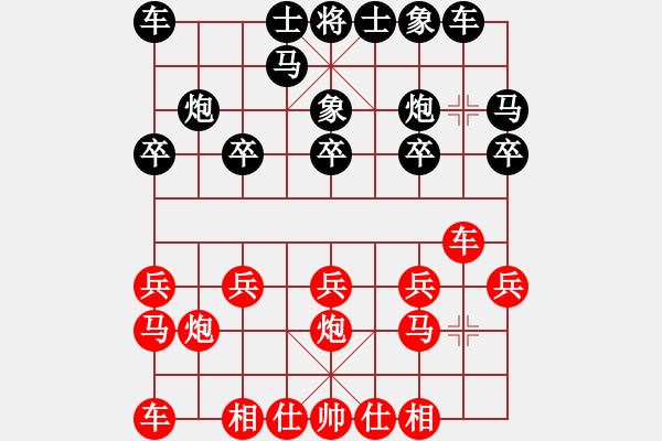 象棋棋譜圖片：句芒之心[紅] -VS- afn333[黑] - 步數(shù)：10 