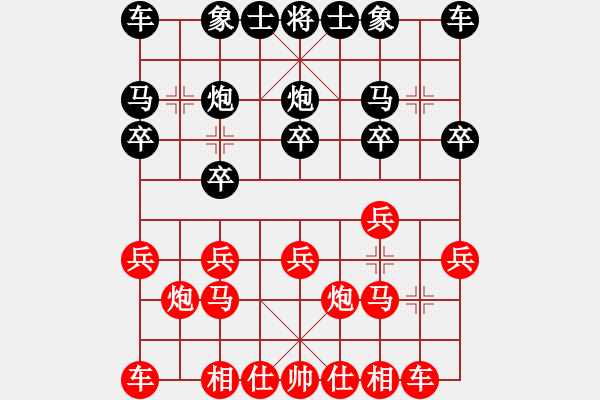 象棋棋谱图片：11-覆盤-黃岸英先勝lly.XQF - 步数：10 