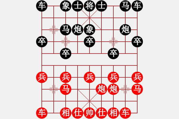 象棋棋譜圖片：支文濤 先勝 賈庚堯 - 步數(shù)：10 