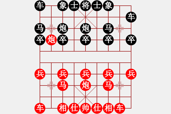 象棋棋譜圖片：煙臺市象棋協(xié)會2016年2月份月賽第一輪紅本人先勝馮杰 - 步數(shù)：10 