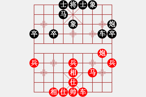 象棋棋譜圖片：浙江 黃竹風(fēng) 和 沈陽(yáng) 尚威 - 步數(shù)：40 