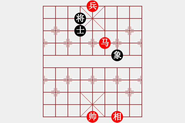 象棋棋譜圖片：坤哥殘局制作 馬低兵勝單士像（三） - 步數(shù)：0 