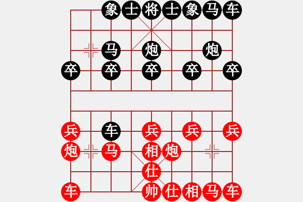 象棋棋譜圖片：3083232(縣令) 負(fù) 317309(刺史) - 步數(shù)：10 