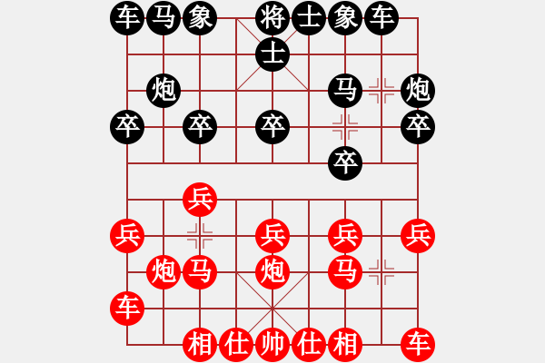 象棋棋谱图片：山西石晶晶先负安徽赵寅（2台） - 步数：10 