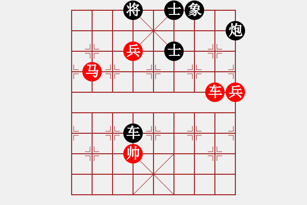 象棋棋譜圖片：1414局 E10- 仙人指路對卒底炮-天天Ai3-6(先和)小蟲引擎23層 - 步數(shù)：170 