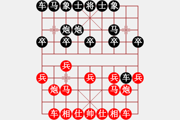 象棋棋譜圖片：【進賢】金剛 和 奇門☆戰(zhàn)神 - 步數(shù)：10 