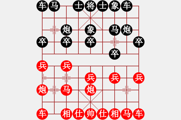 象棋棋譜圖片：sjxq(9星)-和-白云山居士(9星) - 步數(shù)：10 