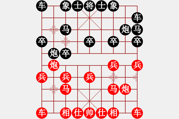 象棋棋譜圖片：情系蒼南象棋聯(lián)盟 盲人指路 先勝 蒼南群--謝作燒 - 步數(shù)：10 