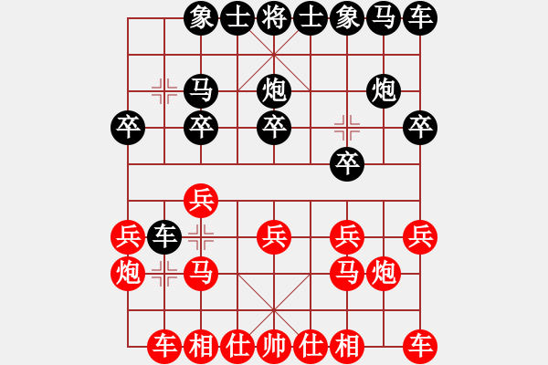 象棋棋譜圖片：cao xa bao ma 1 - 步數(shù)：10 