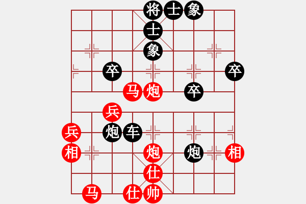 象棋棋譜圖片：瑤瑤(9級)-負(fù)-潯溪小蓮荘(2段) - 步數(shù)：50 