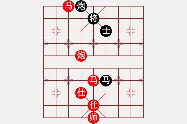 象棋棋譜圖片：棋局-2a4421N19 - 步數(shù)：100 