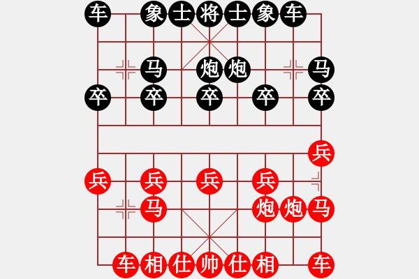 象棋棋譜圖片：【中】適情雅趣[紅] -VS- 紅玫瑰[黑] - 步數(shù)：10 