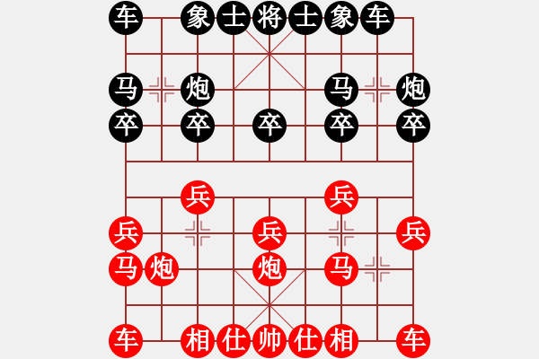 象棋棋譜圖片：將族棋俠(6段)-負-春城老妖怪(8段) - 步數(shù)：10 