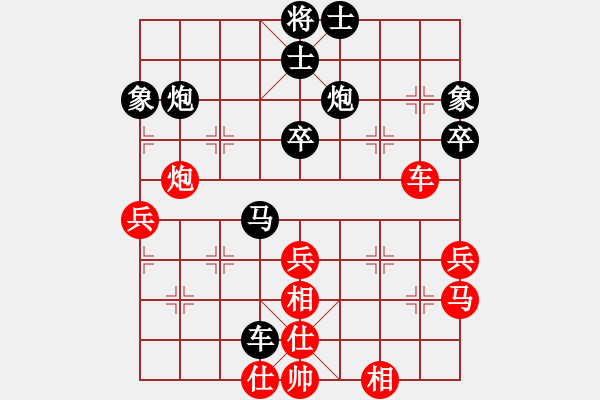 象棋棋譜圖片：352局 A25- 飛相進三兵對右士角炮-周瑜(2300) 先負 小蟲 名手引擎23層(2625) - 步數(shù)：50 