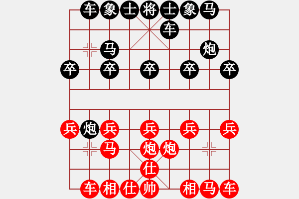 象棋棋譜圖片：小樓(業(yè)9–3)先勝曾彥(業(yè)9–3)202210121846.pgn - 步數(shù)：10 