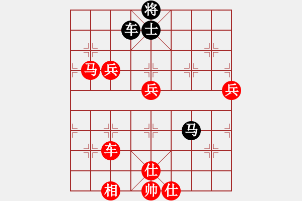 象棋棋譜圖片：五六炮正馬對反宮馬  黑車2進(jìn)3捉馬 （紅兵七進(jìn)一）  輕輕一刀(風(fēng)魔)-勝-為你描眉(風(fēng)魔) - 步數(shù)：120 