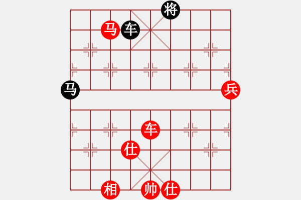 象棋棋譜圖片：五六炮正馬對反宮馬  黑車2進(jìn)3捉馬 （紅兵七進(jìn)一）  輕輕一刀(風(fēng)魔)-勝-為你描眉(風(fēng)魔) - 步數(shù)：140 