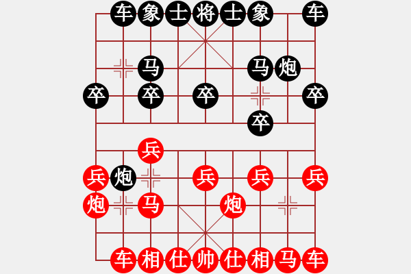 象棋棋譜圖片：上帝之劍(北斗)-和-天機(jī)商業(yè)庫(kù)(9星) - 步數(shù)：10 