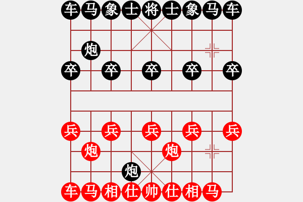 象棋棋譜圖片：讓單車局 - 步數(shù)：10 