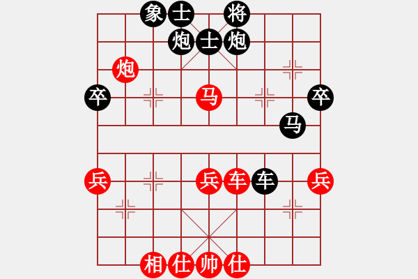 象棋棋譜圖片：44大興月賽3 王新禹先負(fù)劉杰 - 步數(shù)：60 