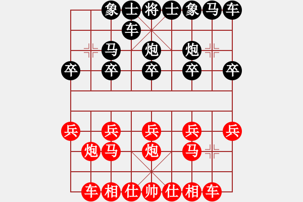 象棋棋譜圖片：養(yǎng)德杯轉(zhuǎn)播示範(fàn)賽第一輪江昆逸先對(duì)葉晉昌 - 步數(shù)：10 