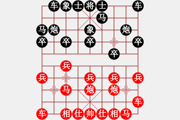 象棋棋譜圖片：昆侖 VS z[zlpqhy2009] - 步數(shù)：10 