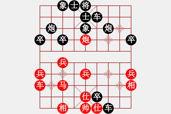 象棋棋譜圖片：粟裕大將(7段)-負(fù)-cnxu(月將) - 步數(shù)：40 