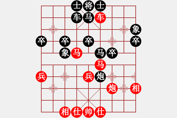 象棋棋譜圖片：太陽風（業(yè)7-3） 先勝 bbboy002（業(yè)7-2） - 步數(shù)：40 