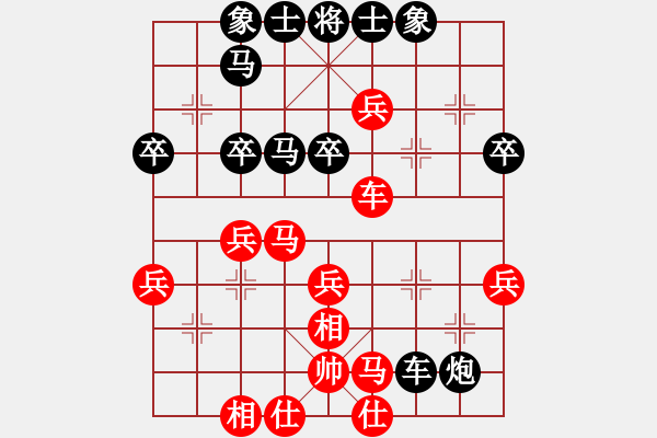 象棋棋譜圖片：糖果傳奇(4段)-負(fù)-風(fēng)流情圣(5段) - 步數(shù)：40 