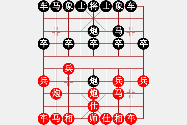 象棋棋譜圖片：細節(jié)錯誤所引起的昏招 - 步數(shù)：10 