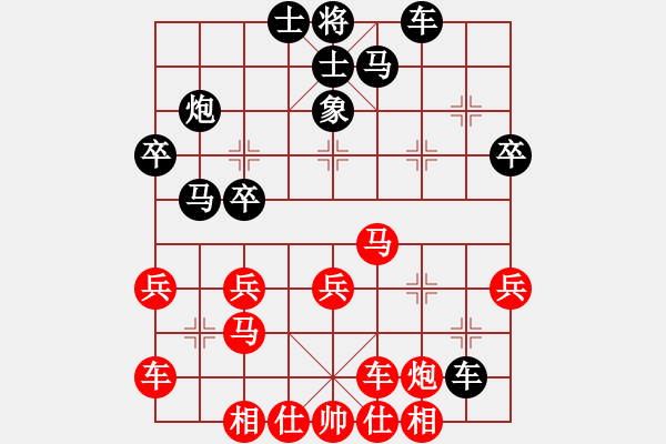 象棋棋譜圖片：騫垮窞 榛庡痙蹇 鑳 騫垮窞 榛勫槈浜 DhtmlXQ_class 鍏朵粬璧涗簨 - 步數(shù)：30 