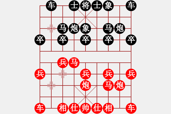 象棋棋譜圖片：紅勝_中國(guó)象棋-雷電模擬器_BUGCHESS_AVX2_65步_20240107221143367.xqf - 步數(shù)：10 